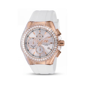 TechnoMarine TM-121161 White Stainless Steel Men's Watch, 45mm