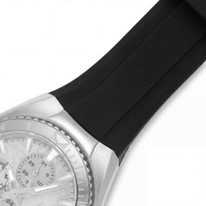 TechnoMarine TM-124020 Women's Watch — side view, Stainless Steel case 40mm