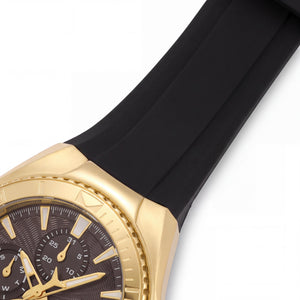 TechnoMarine TM-124023 Women's Watch — side view, Stainless Steel case 40mm