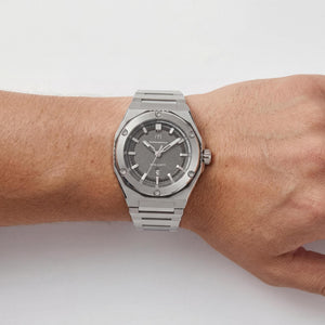 TechnoMarine TM-416074 Unisex Watch — side view, Stainless Steel case 45mm