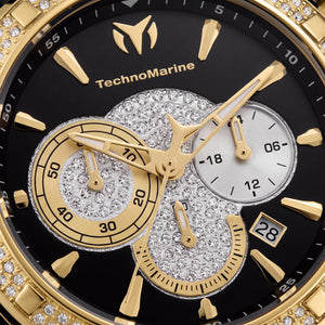 TechnoMarine TM-621011 Men's Watch — front view, Japanese Quartz movement 45mm