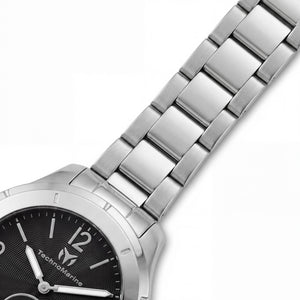 TechnoMarine TM-818005 Men's Watch — side view, Stainless Steel case 42mm