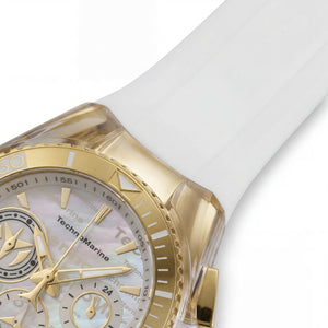 TechnoMarine TM120028 Women's Watch — side view, Stainless Steel case 40mm