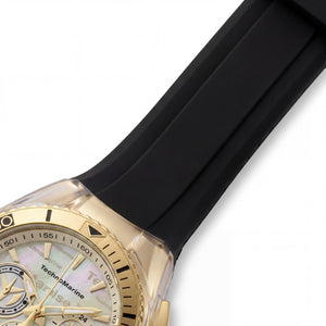 TechnoMarine TM120030 Women's Watch — side view, Stainless Steel case 40mm