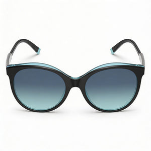 Tiffany 0TF4175B Round Sunglasses for Women — front view, Plastic frame
