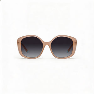 Tiffany Tf 4192 Rectangle Sunglasses Women — side view, Non-Polarized Gray Gradient lens