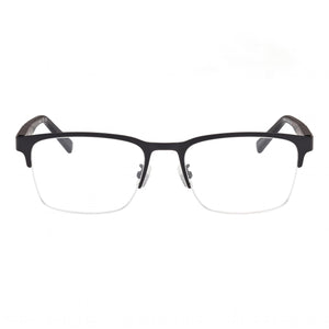 Timberland Rectangle Eyeglasses for Men — front view, Metal