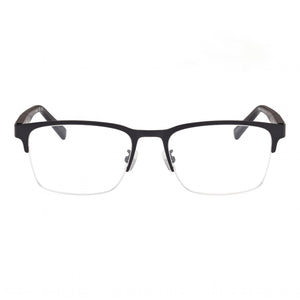Timberland Rectangular Rectangle Eyeglasses for Men — front view, Metal