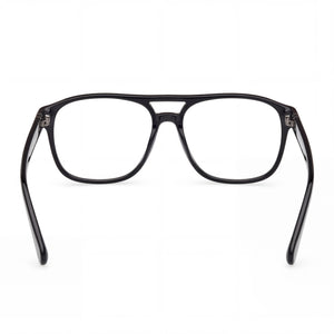 Timberland Tb50033 Aviator Eyeglasses Men — side view, Black, Acetate temples