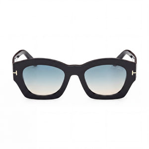 Tom Ford Oval Sunglasses for Women — front view, Acetate frame