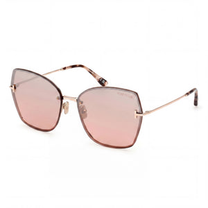 Tom Ford Classic Gold Square Sunglasses for Women