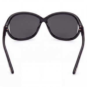 Tom Ford FT 1069 Shield Sunglasses Women — side view, Non-Polarized Multi-coloured lens