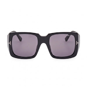 Tom Ford FT1035-N Square Sunglasses Unisex — front view, Plastic frame