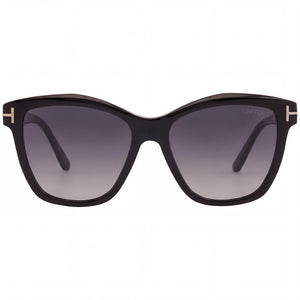 Tom Ford Ft1087 Cat Eye Sunglasses Unisex — front view, Stainless Steel frame