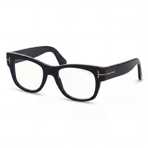 Tom Ford FT5040-B Black Square Eyeglasses Unisex, Acetate frame