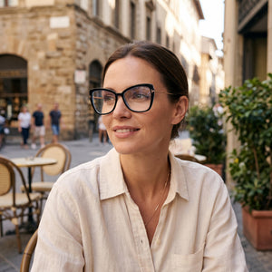 Tom Ford Ft5882-b Black Eyeglasses Women — lifestyle wear, reading and close-up activities