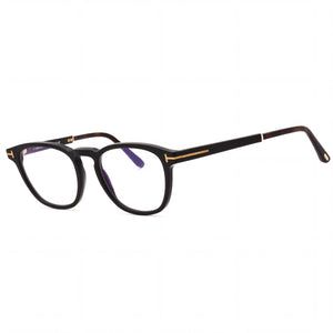 Tom Ford FT5890-B Black Oval Eyeglasses for Unisex, Acetate frame