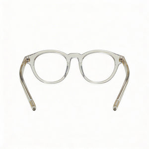 Tom Ford FT5931-D-B Round Eyeglasses for Men — front view, Plastic