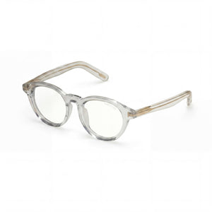 Tom Ford FT5931-D-B Gray Round Eyeglasses for Men, Plastic frame