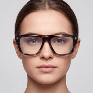 Tom Ford Ft6059-b Havana Eyeglasses Unisex — lifestyle wear, classroom teaching and lecture halls