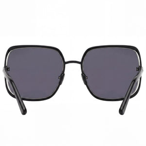 Tom Ford Goldie FT1092 Rectangle Sunglasses Unisex — interior view, Non-Polarized lens detail
