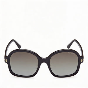 Tom Ford Hanley Square Sunglasses for Women — front view, Acetate frame