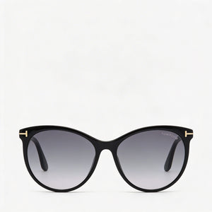 Tom Ford TF787 Round Sunglasses Unisex — front view, Plastic frame