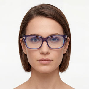 Tom Ford Violet Eyeglasses Women — lifestyle wear, office and reading