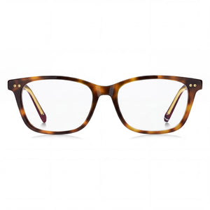 Tommy Hilfiger 2162 Rectangle Eyeglasses Unisex — front view, Plastic