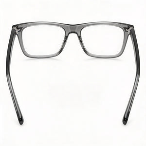 Tommy Hilfiger Rectangle Eyeglasses Unisex — front view, Acetate
