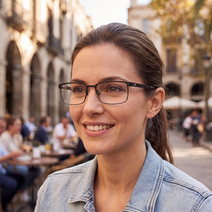 Tommy Hilfiger TH 1235 Black Eyeglasses Unisex — lifestyle wear, reading and close-up activities