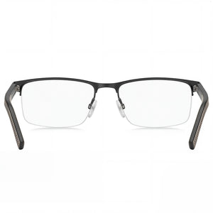 Tommy Hilfiger TH 1594 Rectangle Eyeglasses for Men — interior view, Polycarbonate demo lenses