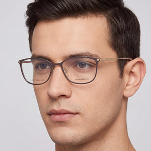 Tommy Hilfiger Th 1637 Cat Eye Eyeglasses Unisex — interior view, Polycarbonate demo lenses