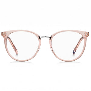 Tommy Hilfiger TH 1734 Round Eyeglasses for Women — front view, Acetate
