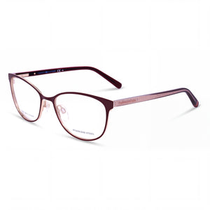 Tommy Hilfiger TH 1778 Red Cat Eye Eyeglasses for Women, Stainless Steel frame