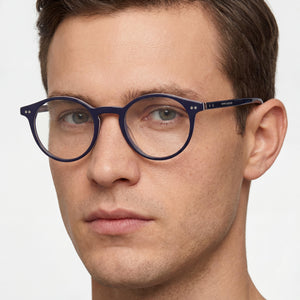 Tommy Hilfiger Th 1813 Blue Eyeglasses Men — lifestyle wear, office and reading