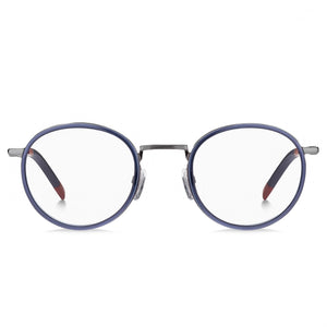 Tommy Hilfiger Th 1815 Round Eyeglasses for Men — front view, Metal