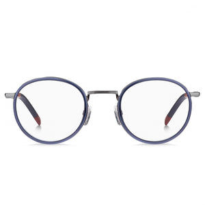 Tommy Hilfiger Th 1815 Round Eyeglasses for Men — front view, Metal