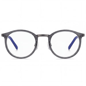 Tommy Hilfiger TH 1845 Round Eyeglasses for Men — front view, Alloy Steel