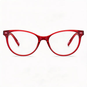 Tommy Hilfiger Th 1928 Oval Eyeglasses for Women — front view, Injected