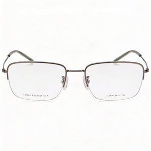 Tommy Hilfiger Th 1935/F Rectangle Eyeglasses Unisex — front view, Metal