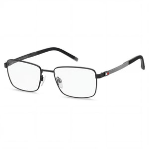 Tommy Hilfiger Th 1946 Gray Rectangle Eyeglasses for Men, Alloy Steel frame