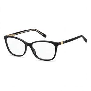 Tommy Hilfiger TH 1965 Black Rectangle Eyeglasses for Women, Plastic frame
