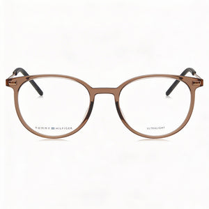 Tommy Hilfiger Th 2020 Round Eyeglasses for Women — front view, Propionate