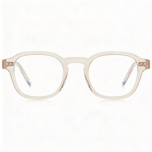 Tommy Hilfiger Th 2033 Square Eyeglasses for Men — front view, ECO Acetate