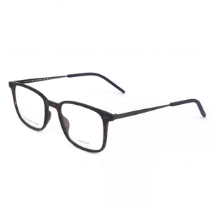 Tommy Hilfiger TH 2037 Black Rectangle Eyeglasses for Men, Propionate frame