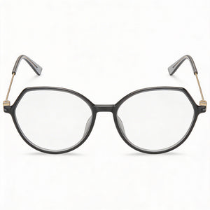 Tommy Hilfiger TH 2058 Round Eyeglasses for Women — front view, polyamide