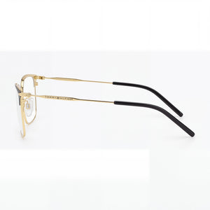 Tommy Hilfiger TH 2062/G Square Eyeglasses for Men — front view, Stainless Steel
