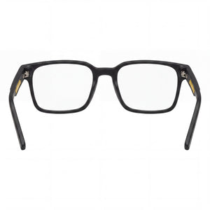 Tommy Hilfiger TH 2093 Rectangle Eyeglasses Men — side view, Black Eco polyamide temples