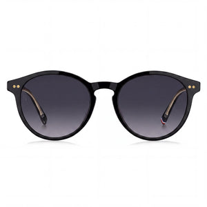 Tommy Hilfiger Th 2159/S Round Sunglasses for Women — front view, Acetate frame
